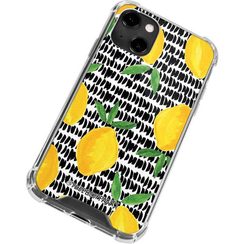 Bouffants and Broken Hearts Lemons 2 iPhone 14 Clear Case